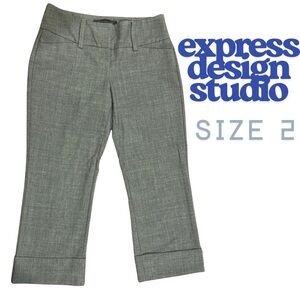 Express Gray Women's Trousers